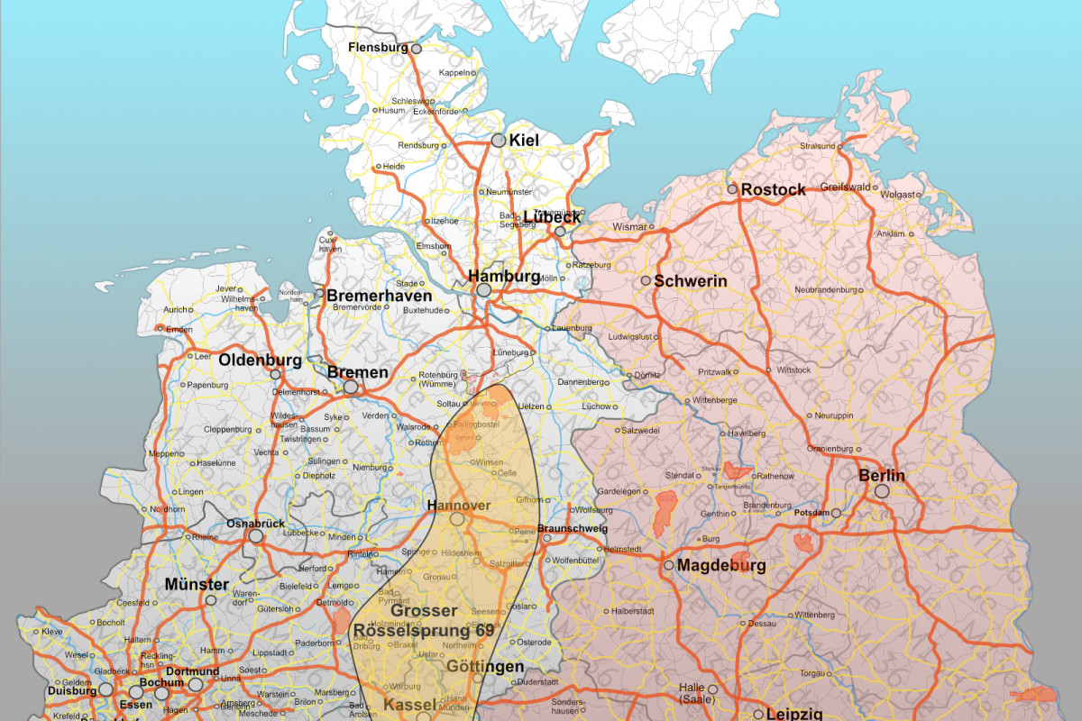 Übungsräume 1969 – Norden