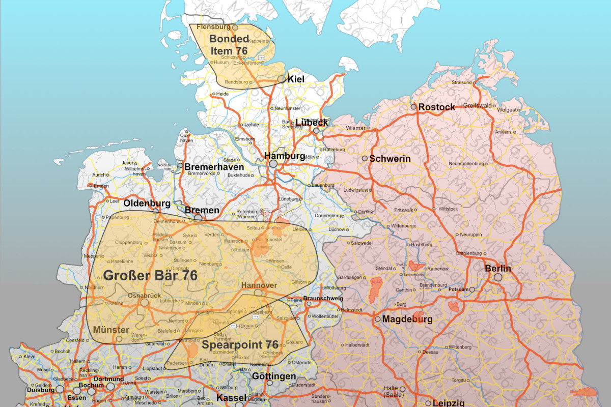 Übungsräume 1976 – Norden