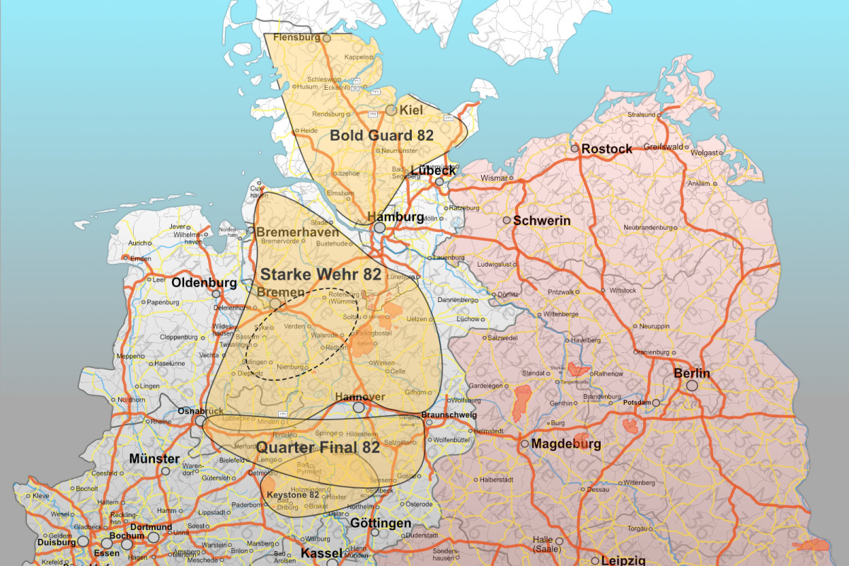 Übungsräume 1982 – Norden