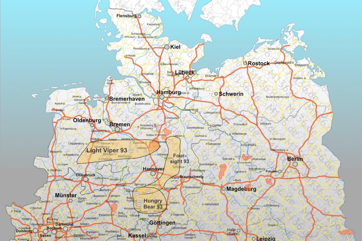 Übungsräume 1993 – Norden